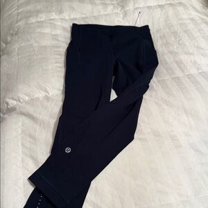 Black Leggings with Logo